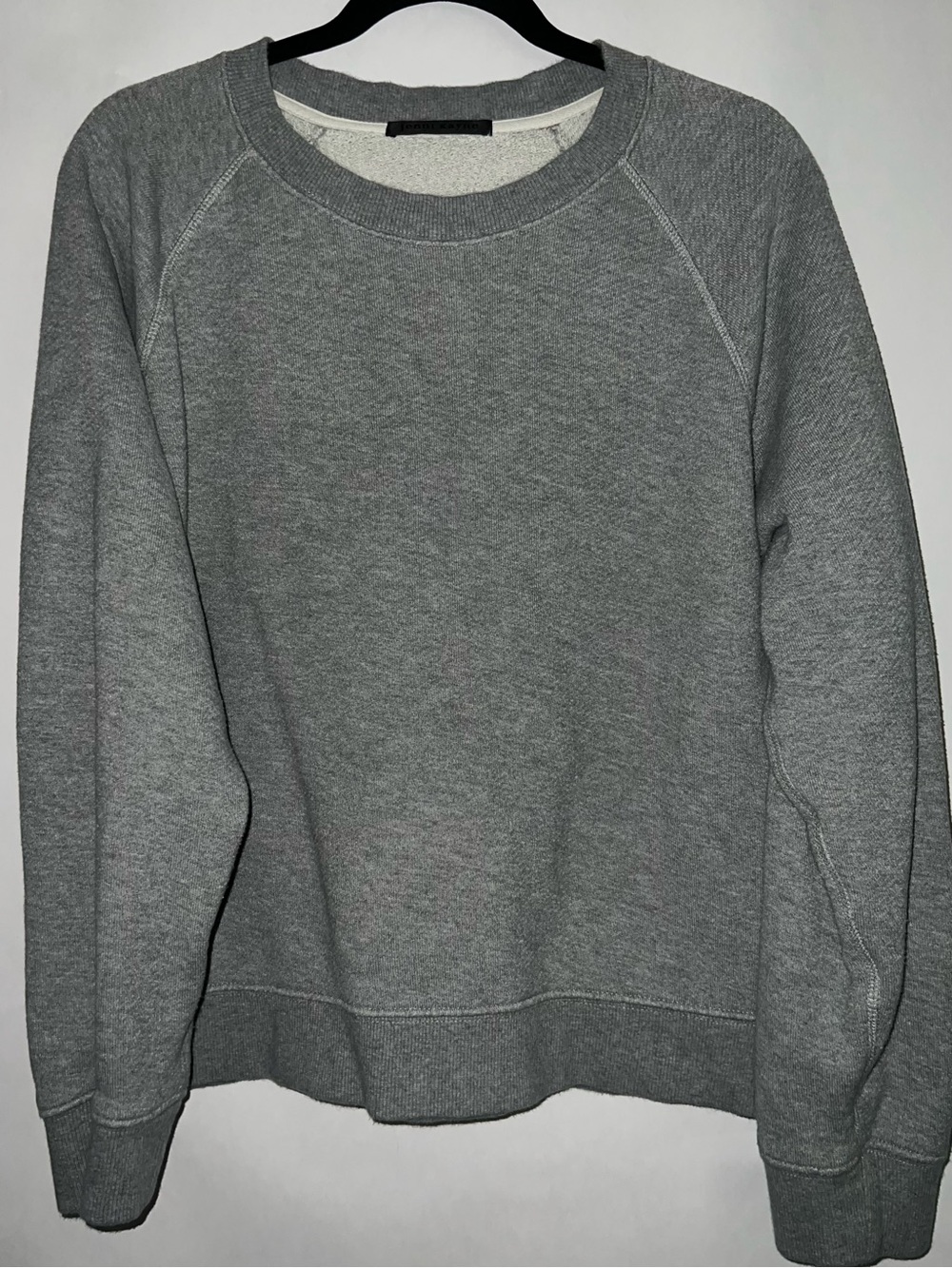 Jenni Kayne Heather Gray Crewneck ‘Saturday’ Sweatshirt